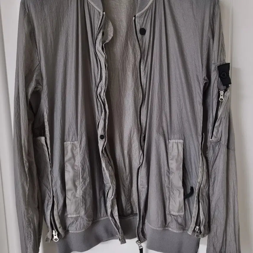 [BUNJANG] Stone Island Shadow Project Side Zip Blouson Jacket / 스톤아일랜드 쉐도우프로젝트 옆지퍼 블루종 항공 자켓 바람막이 고스트나일론