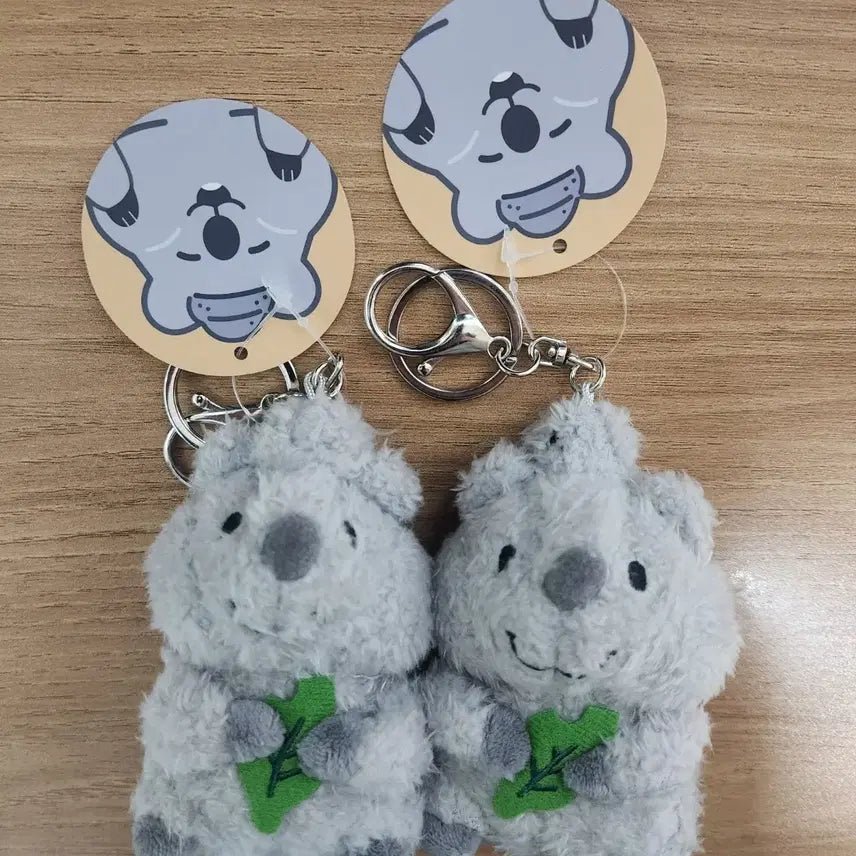 [SOLD OUT] (새제품) 돌하르방 쿼카 인형키링 2개 일괄
