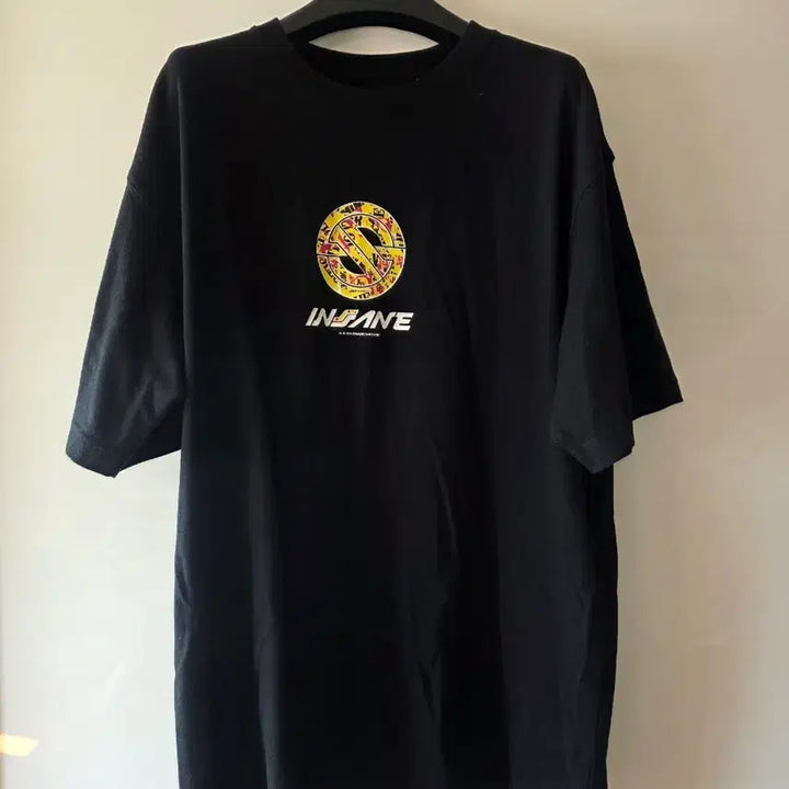 [BUNJANG] Insane Garage Washed Black T-shirt / 인새인개러지 워시드 블랙 티셔츠 팝니다
