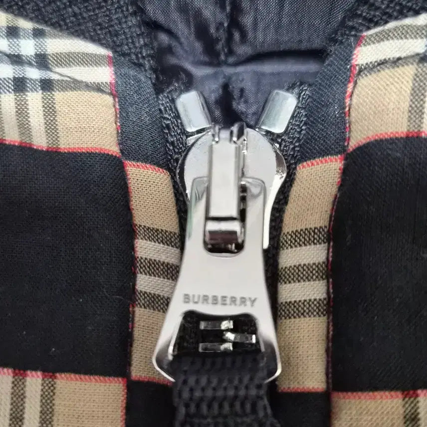 [BUNJANG] Burberry Check Pattern Bomber Jacket XL / 정품 버버리 체크 패턴 봄버 자켓 XL