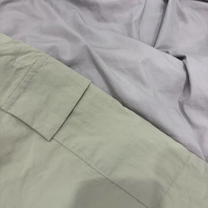 [BUNJANG] 300 Cargo Midi Skirt / 300 바스락 뒷트임 카고 밴딩 롱 스커트