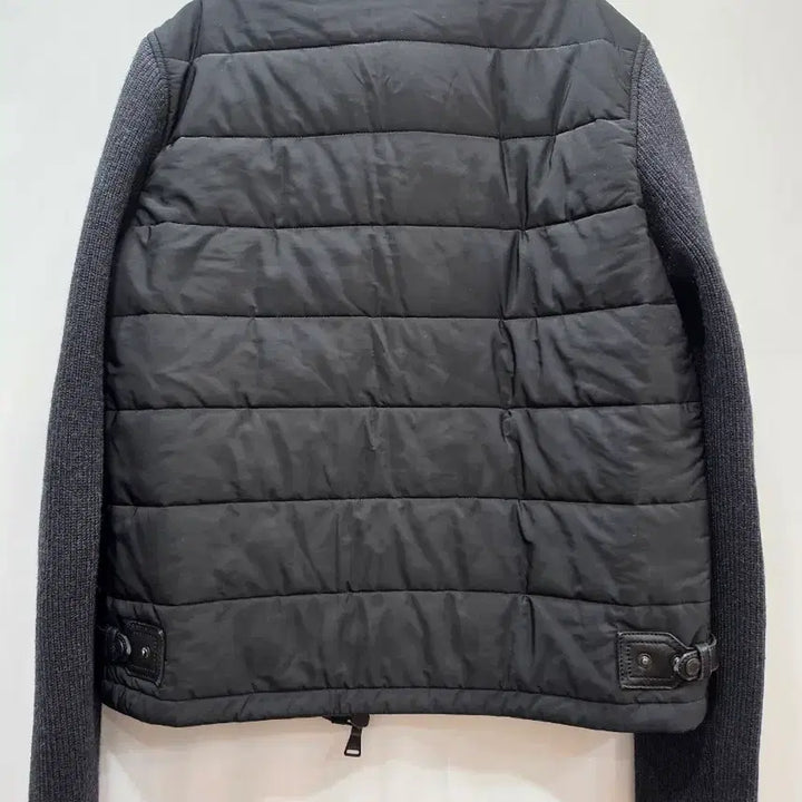 [BUNJANG] Neil Barrett Black Padded Knit Mix Jacket / (정품)닐바렛 블랙 패딩 니트 믹스 자켓