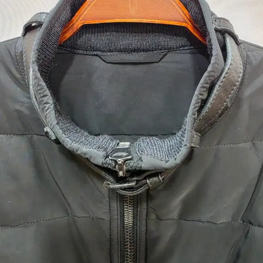 [BUNJANG] Neil Barrett Black Padded Knit Mix Jacket / (정품)닐바렛 블랙 패딩 니트 믹스 자켓