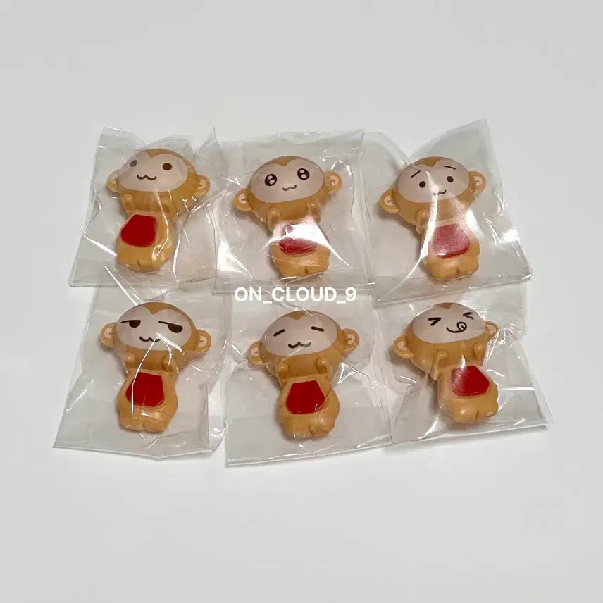 [SOLD OUT] (주말할인) 6종 풀세트 CU 핑루 감자숭이 히퍼 피규어