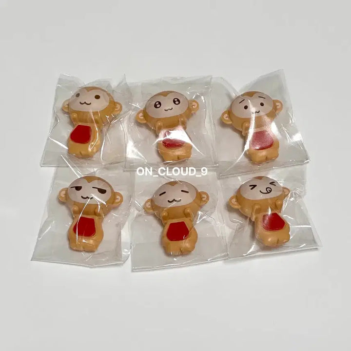 [SOLD OUT] (주말할인) 6종 풀세트 CU 핑루 감자숭이 히퍼 피규어