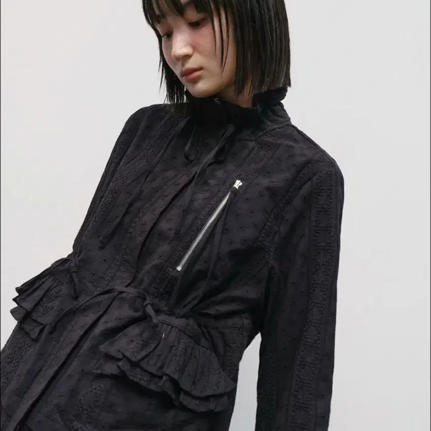 [SOLD OUT] 타입서비스 String Trimmed Lace Jacket