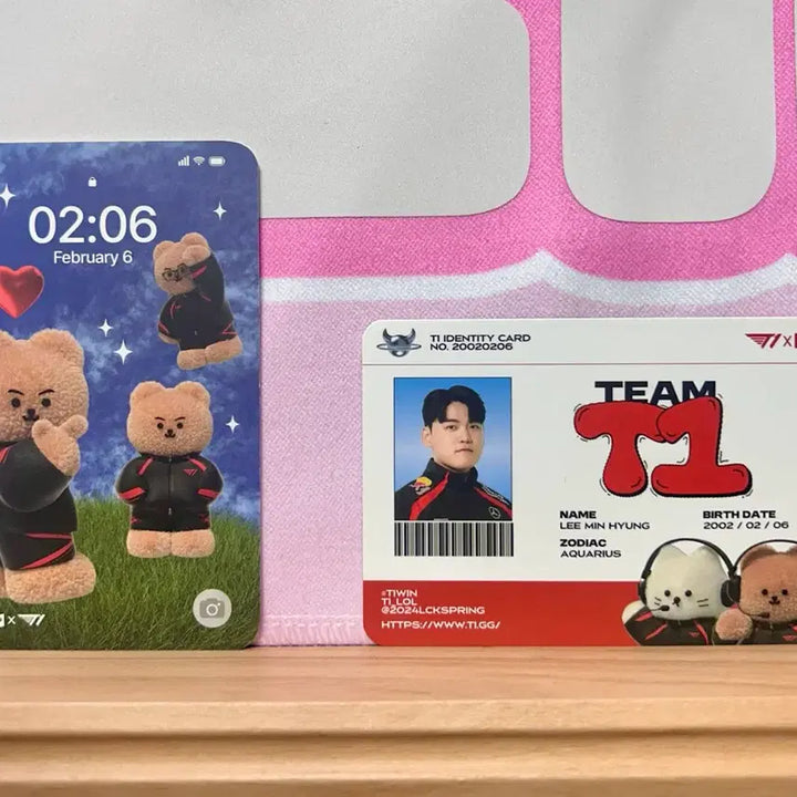 [BUNJANG] T1 Gumayusi Photocard / T1 x earpearp 포토카드 / 티원 어프어프 구마유시 포토카드