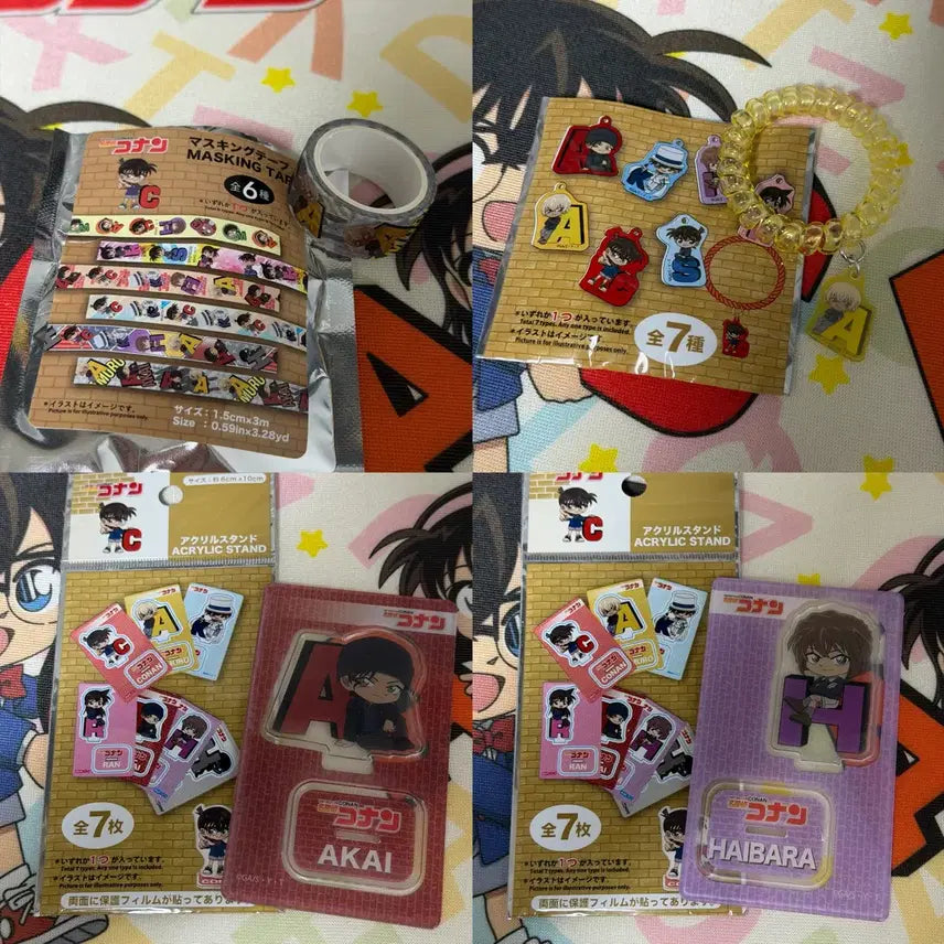 [BUNJANG] Detective Conan Daiso Collaboration Bundle Set / 명탐정 코난 일본 다이소 콜라보 제품 일괄 판매