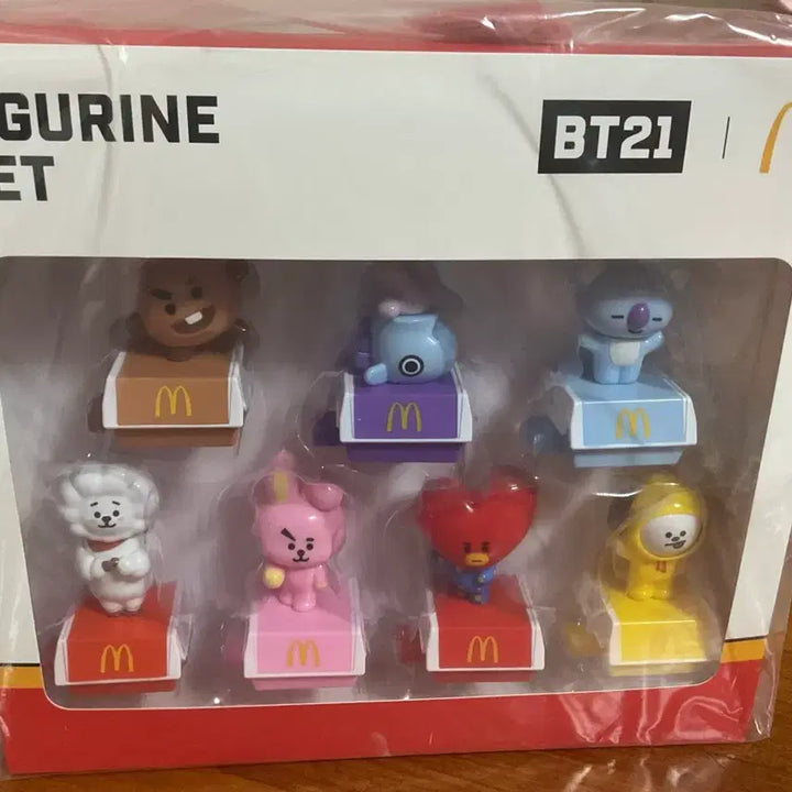 [SOLD OUT] BT21 방탄 맥도날드 피규어 BTS