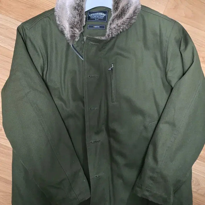 [BUNJANG] Prism Works Deck Jacket Olive / 프리즘웍스 덱자켓 M 올리브