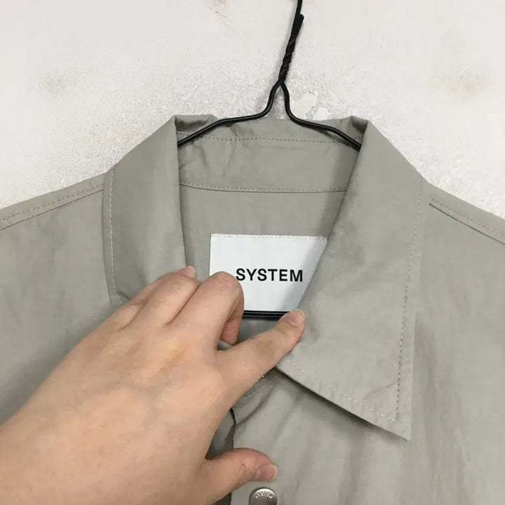 [BUNJANG] System Homme 23 Nylon Jacket Size 100 / 23 SYSTEM 시스템 옴므 나일론 자켓 100