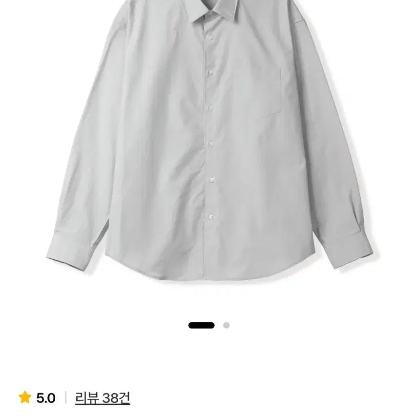 [BUNJANG] Steadyavailable Relaxed Shirt Grey Size 3 / 스테디에브리웨어 릴렉스드 셔츠 그레이 3