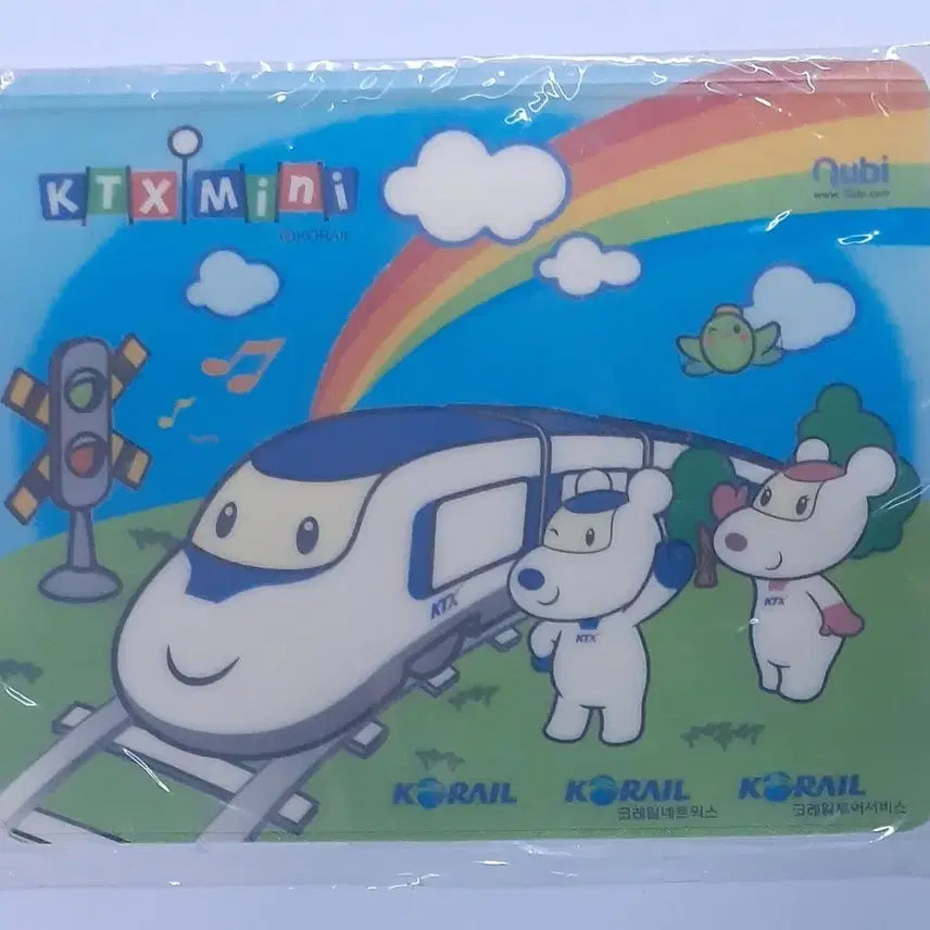 [BUNJANG] KORAIL KTX Mini Mousepad Set / 코레일 KTX미니 마우스패드 2종 세트 팝니다