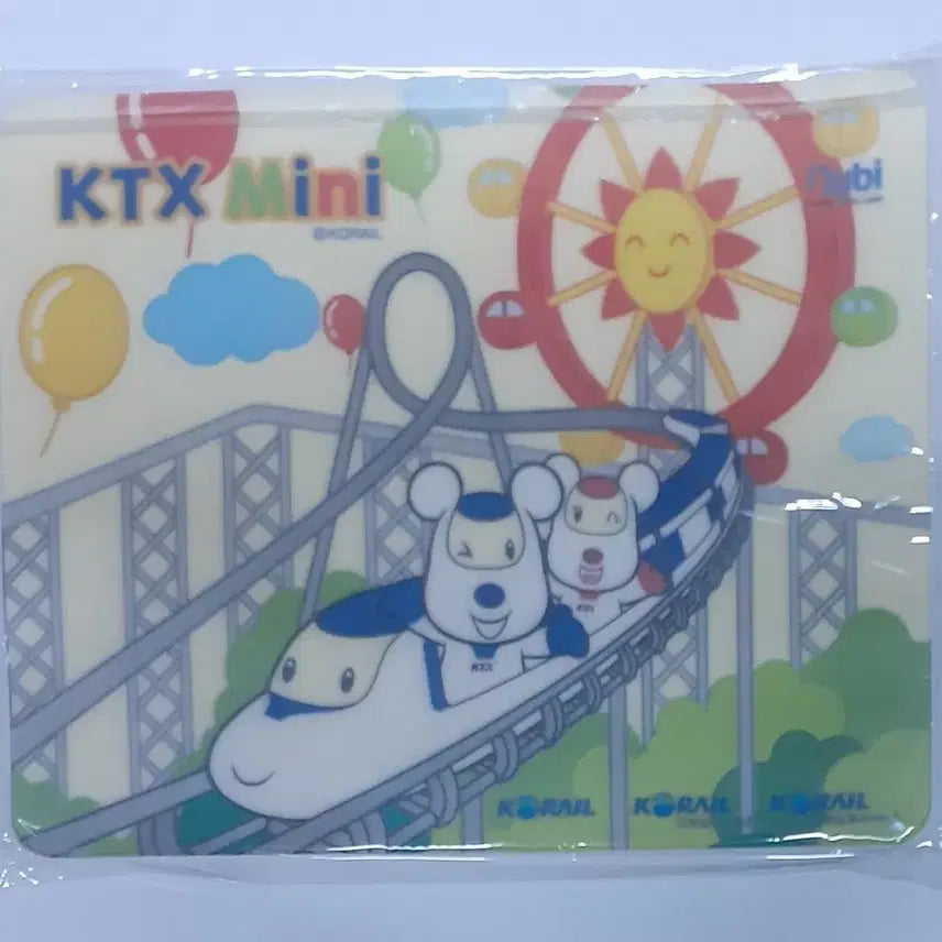 [BUNJANG] KORAIL KTX Mini Mousepad Set / 코레일 KTX미니 마우스패드 2종 세트 팝니다