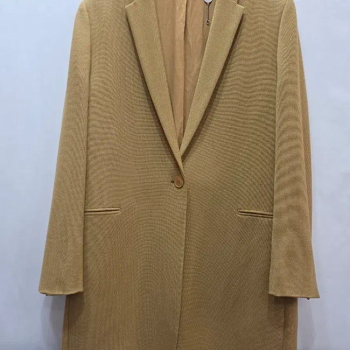 [BUNJANG] Stella McCartney Camel Single-Button Long Jacket / (정품)스텔라맥카트니 카멜 여성 자켓