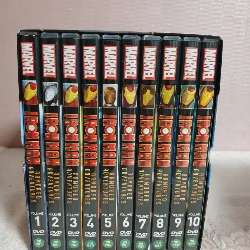 [BUNJANG] Iron Man Armored Adventures DVD Set / 아이언맨 아머드 어드벤쳐 DVD