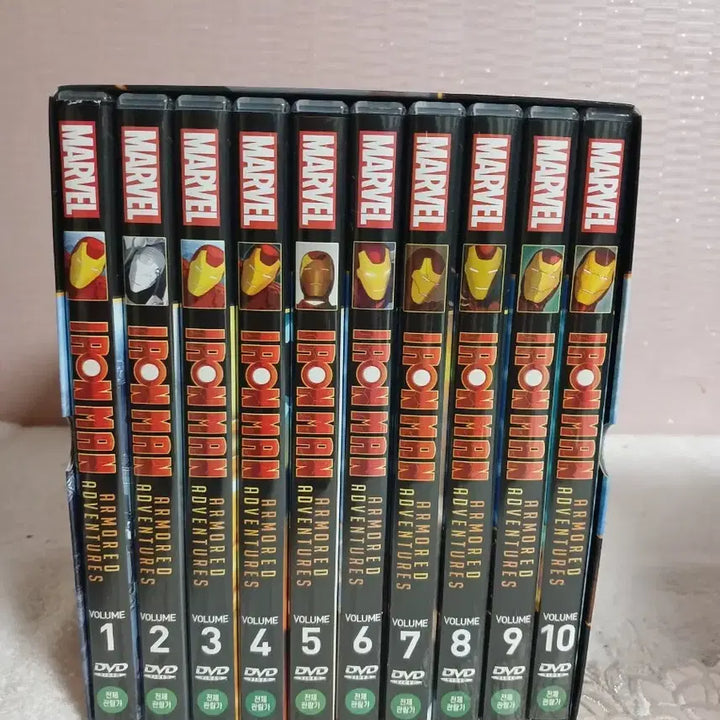 [BUNJANG] Iron Man Armored Adventures DVD Set / 아이언맨 아머드 어드벤쳐 DVD