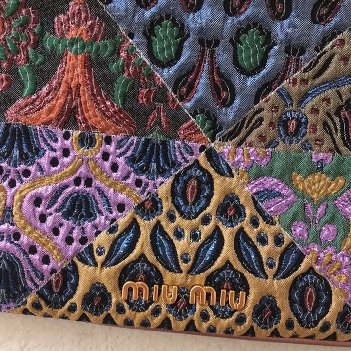 [BUNJANG] Miu Miu Patchwork Clutch / 미우미우 클러치