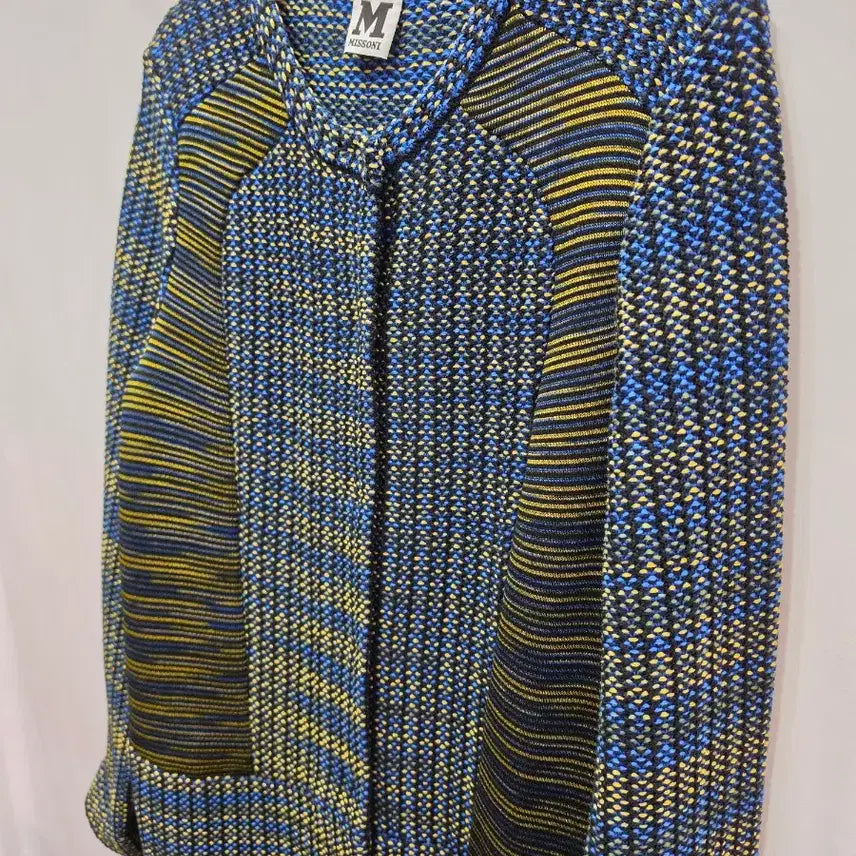 [BUNJANG] Missoni Long Knit Cardigan / (정품)M미쏘니 니트 여성 롱 가디건