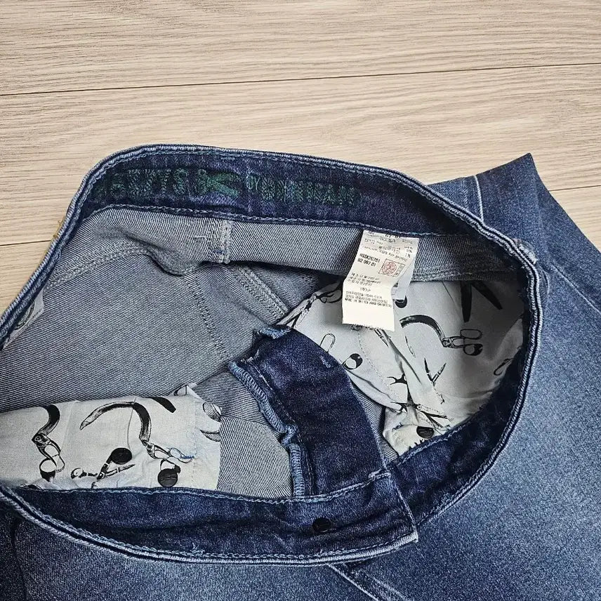 [BUNJANG] Hazzys Denim Midi Skirt / 헤지스 데님 스커트