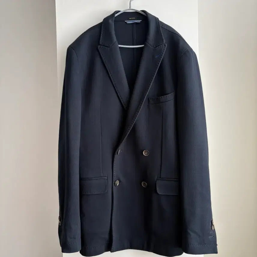 [SOLD OUT] 마시모두띠 네이비 더블 버튼 재킷