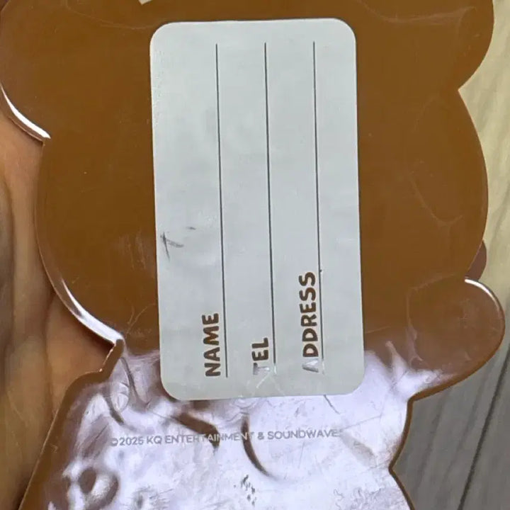 [SOLD OUT] 에이티느 애니티즈 러기지택 쫑베어