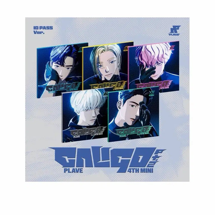[BUNJANG] PLAVE Caligo Part 2 ID PASS 5 Members Bundle Set (Sealed) / 플레이브 칼리고 파트2 ID PASS 5인일괄(미개봉)