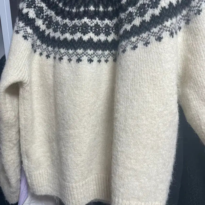 [BUNJANG] Uniqlo Nordic Pattern Knit Sweater / 유니클로 니트스웨터