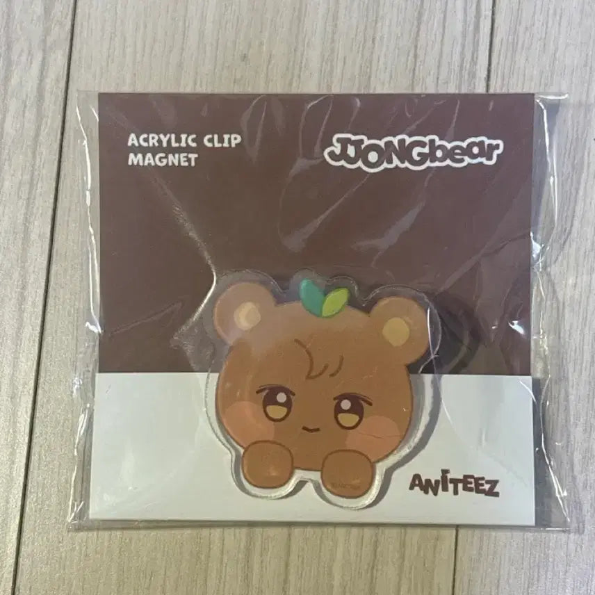 [SOLD OUT] 애니티즈 쫑베어 아크릴 마그넷