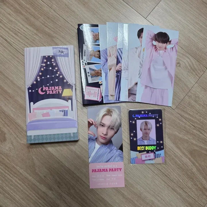 [BUNJANG] ENHYPEN Ni-ki Pajama Party SP Card Basic Set / 엔하이픈 월드 파자마파티 니키 sp카드 베이직