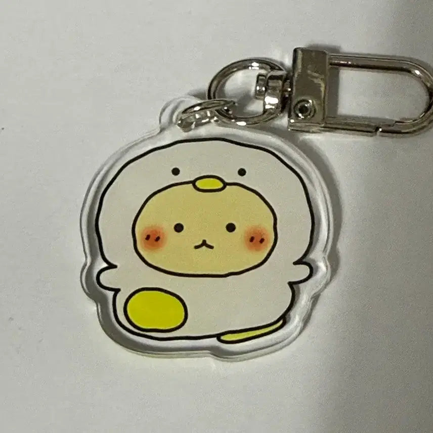 [BUNJANG] Manggeureojin Gom Mang Gom Duck Acrylic Keyring / 망그러진곰 망곰 아크릴키링 오리