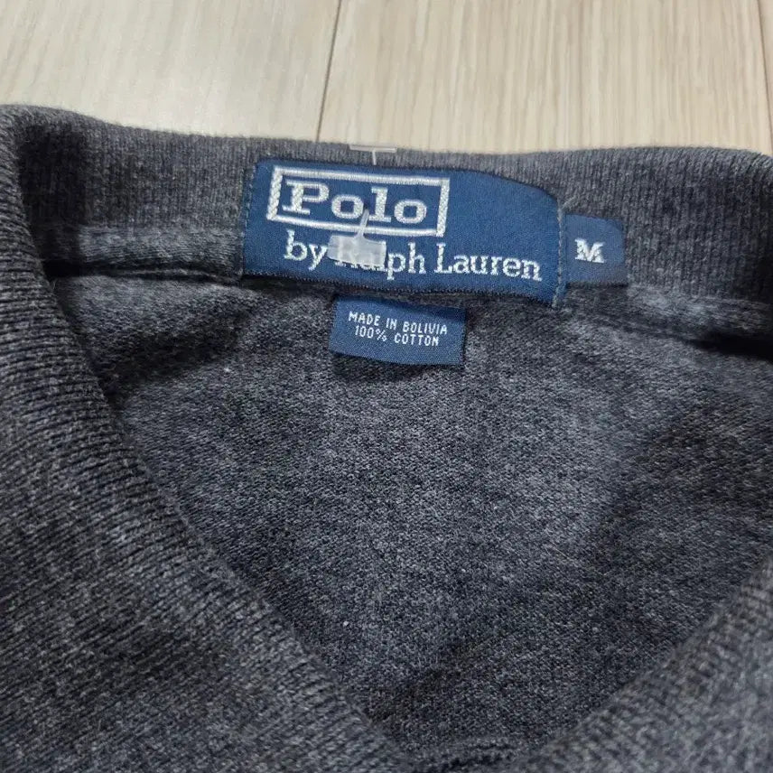 [SOLD OUT] 폴로 랄프로렌 회색 반팔 카라티 M