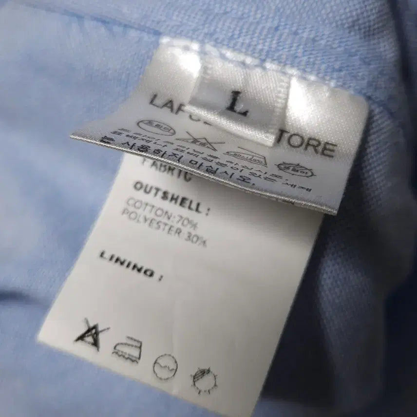[SOLD OUT] L ) 라퍼지스토어 빅오버 옥스퍼드 셔츠