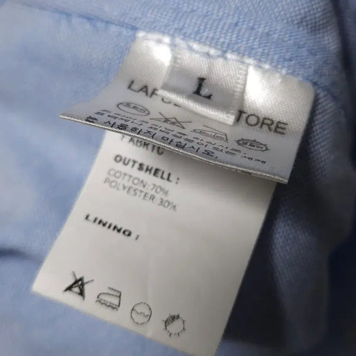[SOLD OUT] L ) 라퍼지스토어 빅오버 옥스퍼드 셔츠