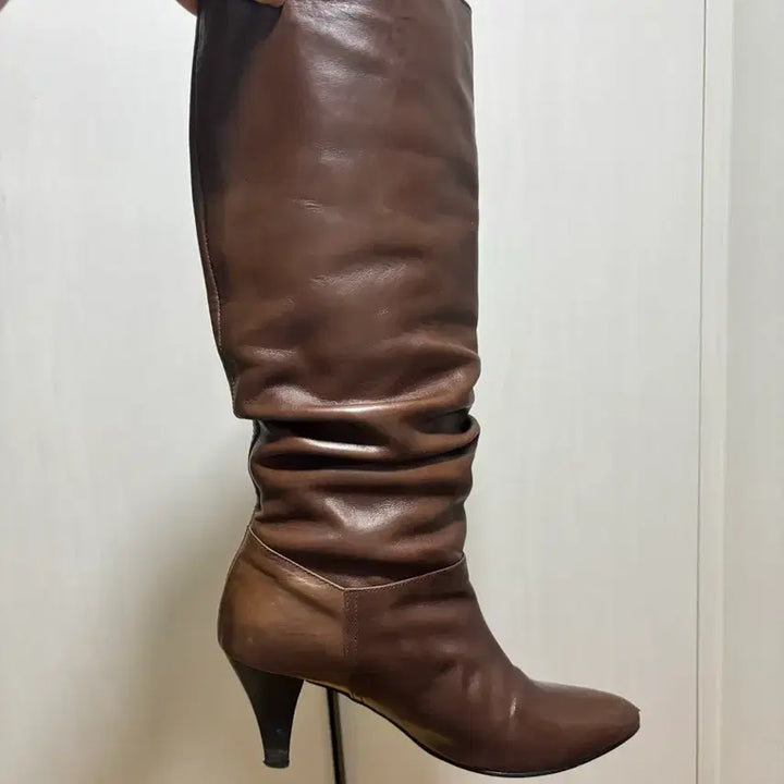 [BUNJANG] Kissa Real Leather Boots / 갤러리아 구매 키사 리얼 레더 부츠