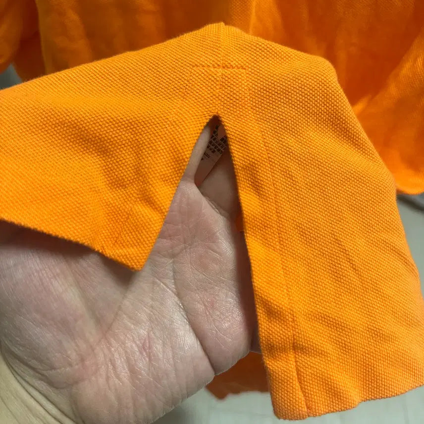 [SOLD OUT] 폴로 랄프로렌 PK 반팔 카라티 오렌지 S