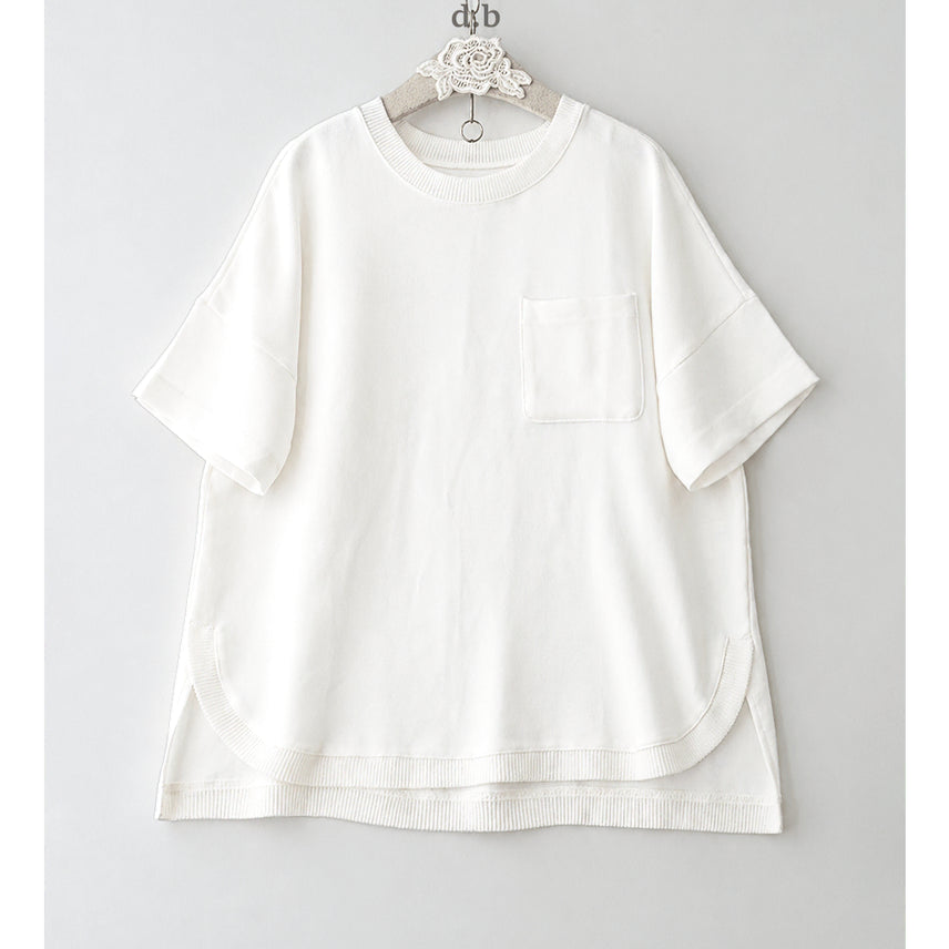 [BUNJANG] MUST BE All White See-Through Slim Blouse / MUST BE 올화잇 주즈슬림br