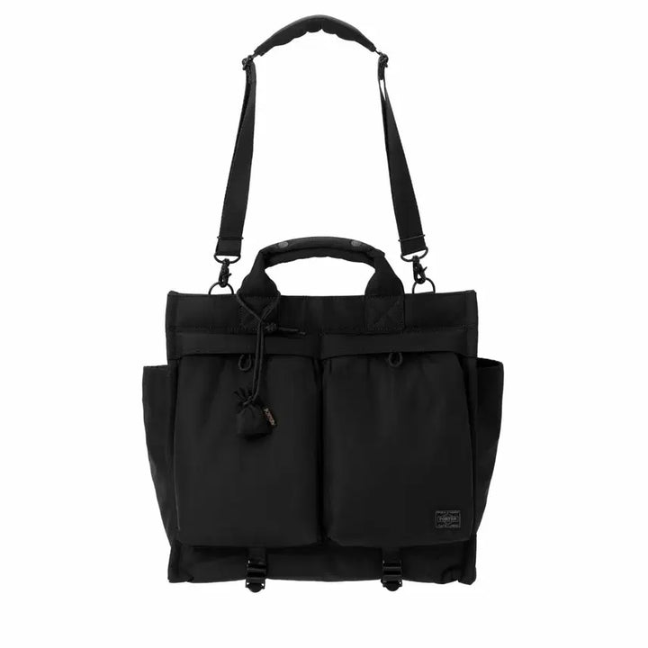 [BUNJANG] Porter Black 2-Way Shoulder Tote Bag / 포터 블랙 2way 숄더백 토트백
