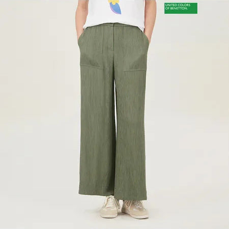 [BUNJANG] Benetton Pleated Banding Pants / 24 베네통 플리츠 밴딩 팬츠 67