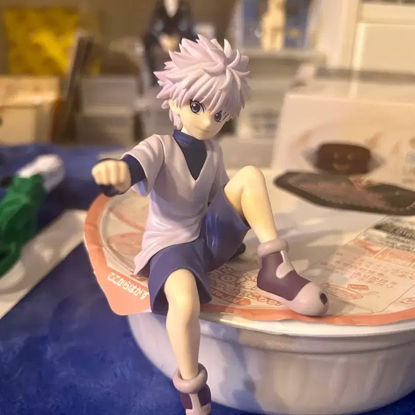 [BUNJANG] Hunter x Hunter Killua Noodle Stopper Figure / 헌터x헌터 키르아 피규어 누들스토퍼