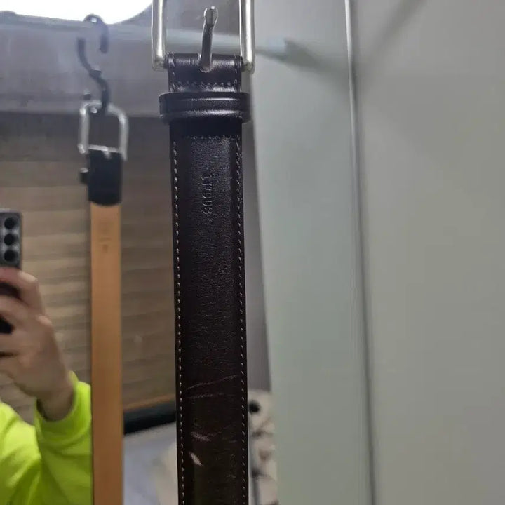 [BUNJANG] Bastong 093 Dark Brown Belt / 바스통 벨트 093 다크브라운 m