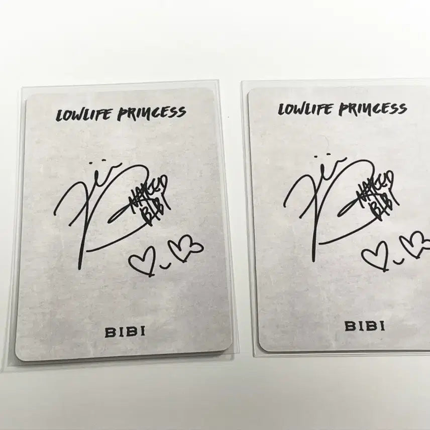 [SOLD OUT] 비비 Low princess : 나쁜X 한정반 앨범 금지버전