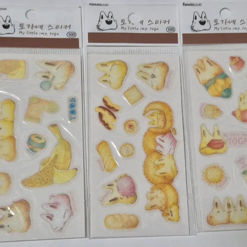 [SOLD OUT] 6종일괄)고전 레트로 토가네 스티커
