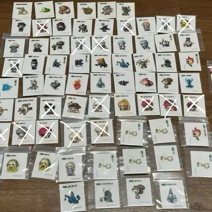 [BUNJANG] MapleStory Ttibuseel Sticker / 메이플스토리 띠부씰 스티커 판매