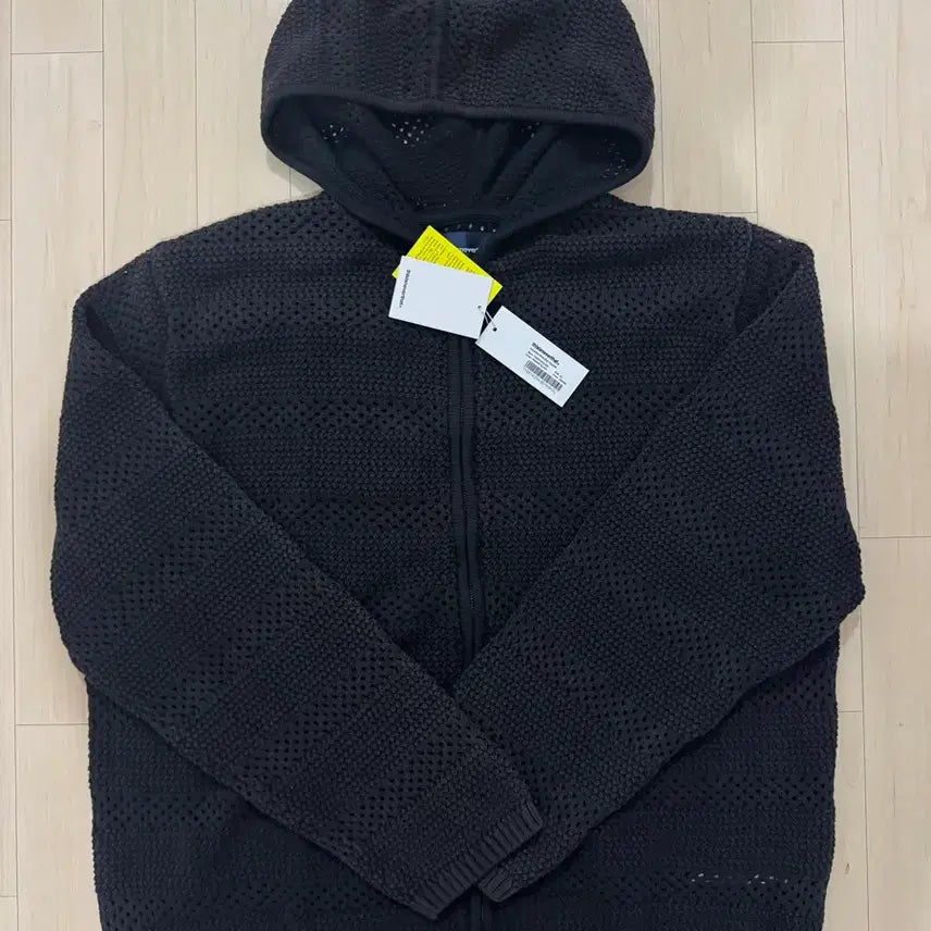 [SOLD OUT] 디스이즈네버댓 블랙 니트 집 후디