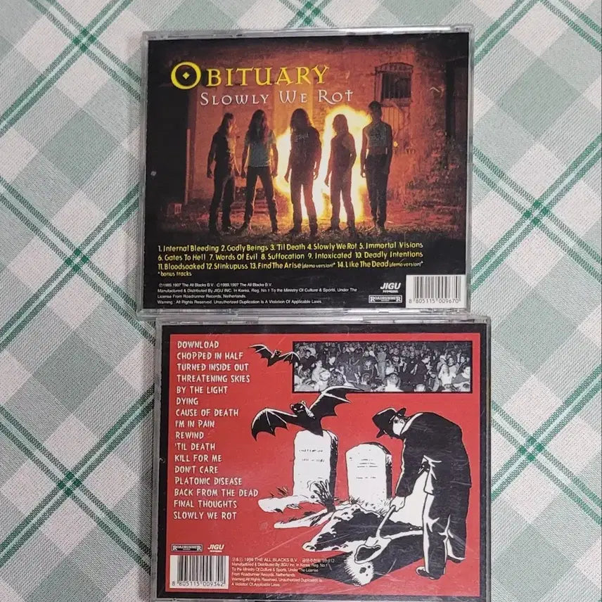 [BUNJANG] Obituary CD Collection / 오비추어리 시디 모음