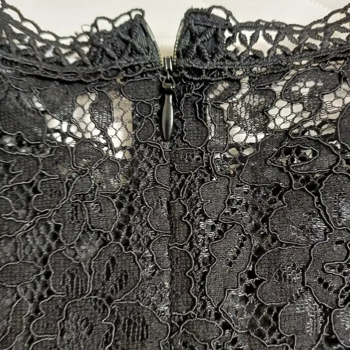 [BUNJANG] ZARA Black Lace Blouse (Size S) / 여성 자라ZARA 블랙레이스블라우스상의 55