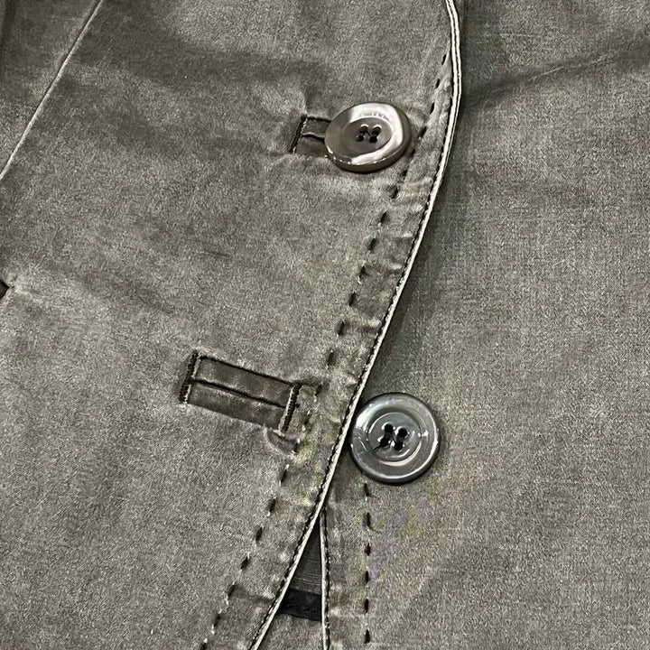 [BUNJANG] Sports Max One-Button Grunge Blazer / 스포츠 막스 원버튼 그런지 블레이저 y16338