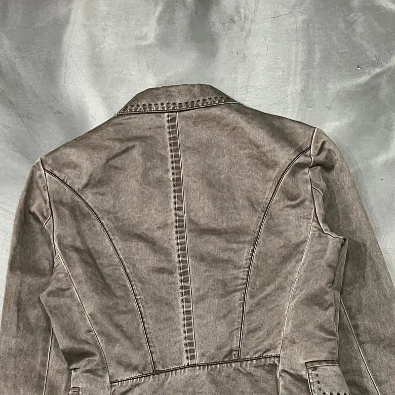 [BUNJANG] Sports Max One-Button Grunge Blazer / 스포츠 막스 원버튼 그런지 블레이저 y16338