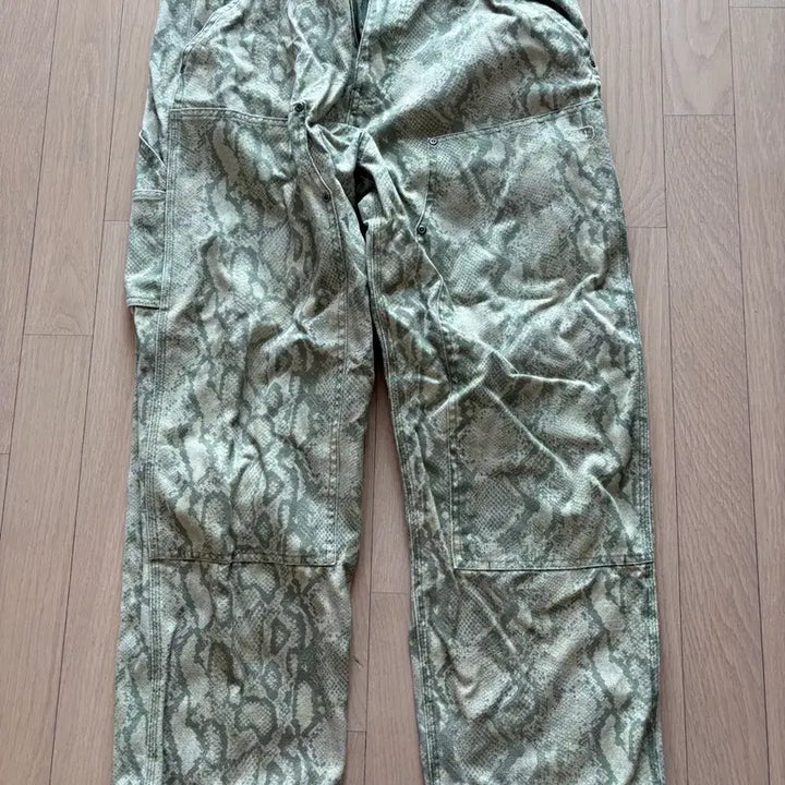 [BUNJANG] Lavlos Python Double Knee Denim / 라브로스 파이톤 더블니